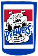 1954 Bulldogs Prem Stubby Holder FREE POST WITHIN AUSTRALIA